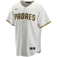 San Diego Padres Home Replica Custom Jersey - White