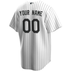 Chicago White Sox Home Replica Custom Jersey - White