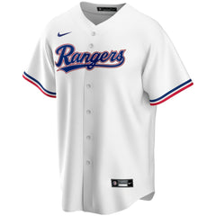 Texas Rangers Home Replica Custom Jersey White | Nike