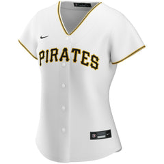Pittsburgh Pirates Women's Home Replica Custom Jersey White | Nike
