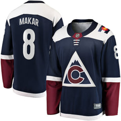 Cale Makar Colorado Avalanche Fanatics Breakaway Jersey Navy