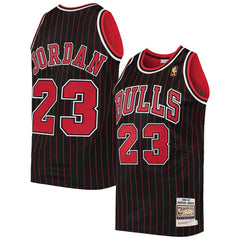 Michael Jordan Chicago Bulls 1996/97 Hardwood Classics Authentic Jersey sale - Black