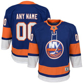 New York Islanders Youth Home Premier Custom Jersey Blue
