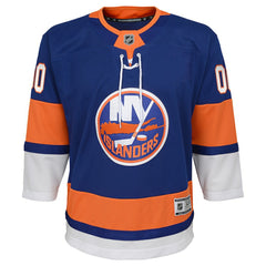New York Islanders Youth Home Premier Custom Jersey Blue
