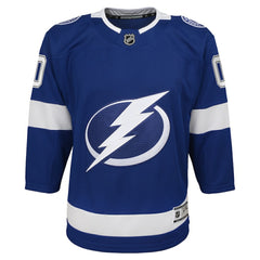 Tampa Bay Lightning Youth Home Custom Premier Jersey Blue