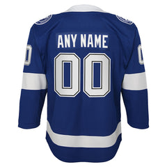 Tampa Bay Lightning Youth Home Custom Premier Jersey Blue