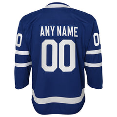 Toronto Maple Leafs Youth Home Premier Custom Jersey Blue
