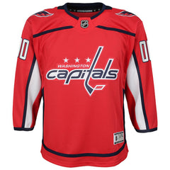Washington Capitals Youth Home Custom Premier Jersey Red