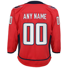 Washington Capitals Youth Home Custom Premier Jersey Red