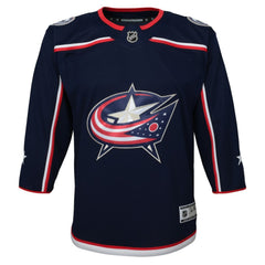 Columbus Blue Jackets Youth Home Premier Jersey Navy