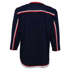 Columbus Blue Jackets Youth Home Premier Jersey Navy