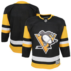 Pittsburgh Penguins Youth Home Premier Blank Jersey Black