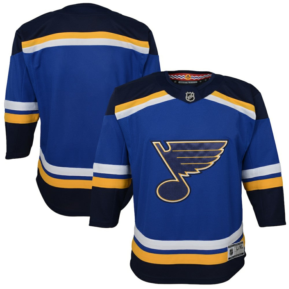 St. Louis Blues Youth Home Premier Jersey Blue