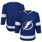 Tampa Bay Lightning Youth Home Blank Premier Jersey Blue