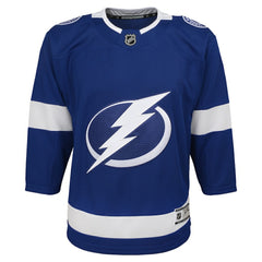 Tampa Bay Lightning Youth Home Blank Premier Jersey Blue