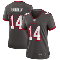 Chris Godwin Tampa Bay Buccaneers Women's Alternate Game Jersey - Pewter