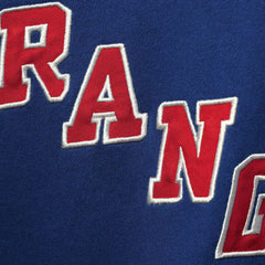 Wayne Gretzky New York Rangers '47 Retired Player Name & Number Lacer Pullover Hoodie Blue