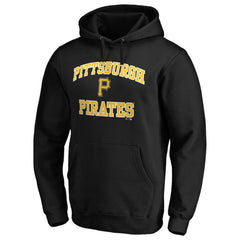 Pittsburgh Pirates Heart & Soul Pullover Hoodie Black