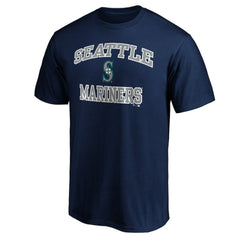 Seattle Mariners MTO Label Heart & Soul T-Shirt Navy
