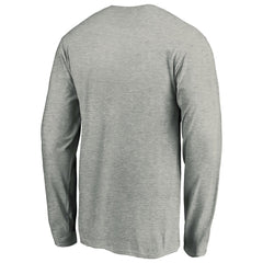 Cincinnati Reds Team Heart & Soul Long Sleeve T-Shirt Heathered Gray