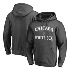 Chicago White Sox MTO Label Heart & Soul Pullover Hoodie Charcoal