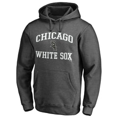 Chicago White Sox MTO Label Heart & Soul Pullover Hoodie Charcoal