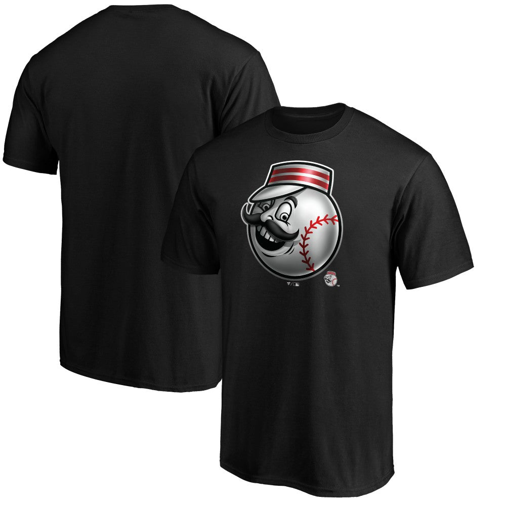 Cincinnati Reds Midnight Mascot T-Shirt Black