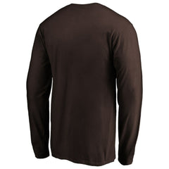 San Diego Padres Team Heart & Soul Long Sleeve T-Shirt Brown