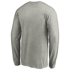 San Francisco Giants Official Team Logo Long Sleeve T-Shirt Heather Gray