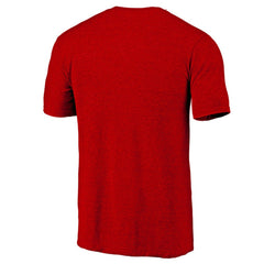 Chicago Blackhawks Distressed Tri-Blend T-Shirt Red