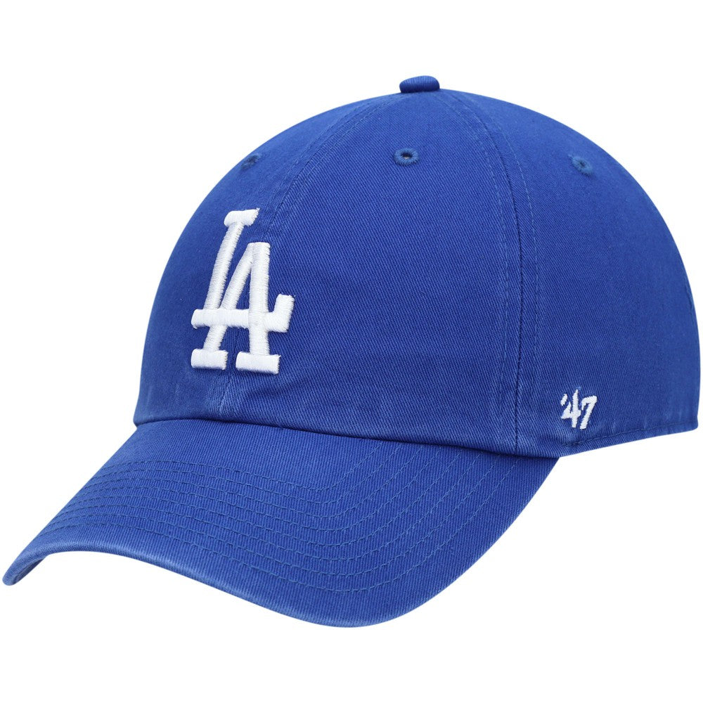 Los Angeles Dodgers Clean Up Adjustable Hat Royal | 47 brand