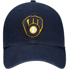 Milwaukee Brewers Clean Up Adjustable Hat Navy | 47 brand