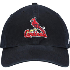 St. Louis Cardinals Clean Up Adjustable Hat Black | 47 brand