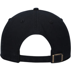 Pittsburgh Pirates Logo Cooperstown Collection Clean Up Adjustable Hat Black | 47 brand