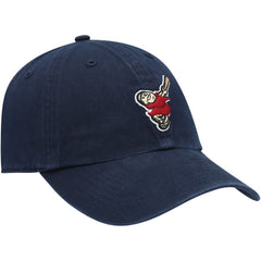 San Diego Padres Logo Cooperstown Collection Clean Up Adjustable Hat Navy | 47 brand