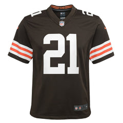 Denzel Ward Cleveland Browns Youth Game Jersey - Brown