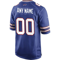 Buffalo Bills Custom Game Jersey - Royal