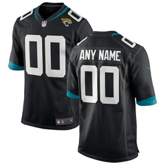 Jacksonville Jaguars Custom Game Jersey - Black