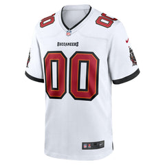 Men's White Tampa Bay Buccaneers White Custom Game Jersey