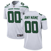 New York Jets Custom Game Jersey - White