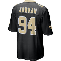 Cameron Jordan New Orleans Saints Game Jersey - Black