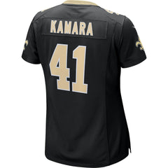 Alvin Kamara New Orleans Saints Women's Game Jersey - Black