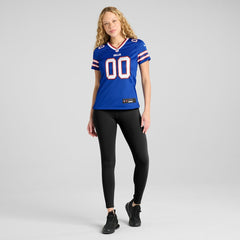Buffalo Bills Women's Custom Game Jersey - Royal