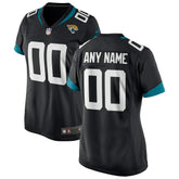 Jacksonville Jaguars Women's Custom Jersey - Black