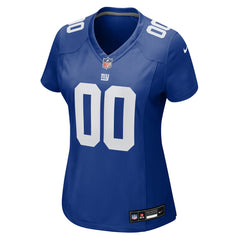 New York Giants Women's Custom Jersey - Royal