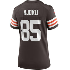 David Njoku Cleveland Browns Women's Player Game Jersey - Brown