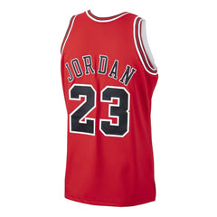 Michael Jordan Chicago Bulls 1997/98 Hardwood Classics Authentic Jersey sale - Scarlet
