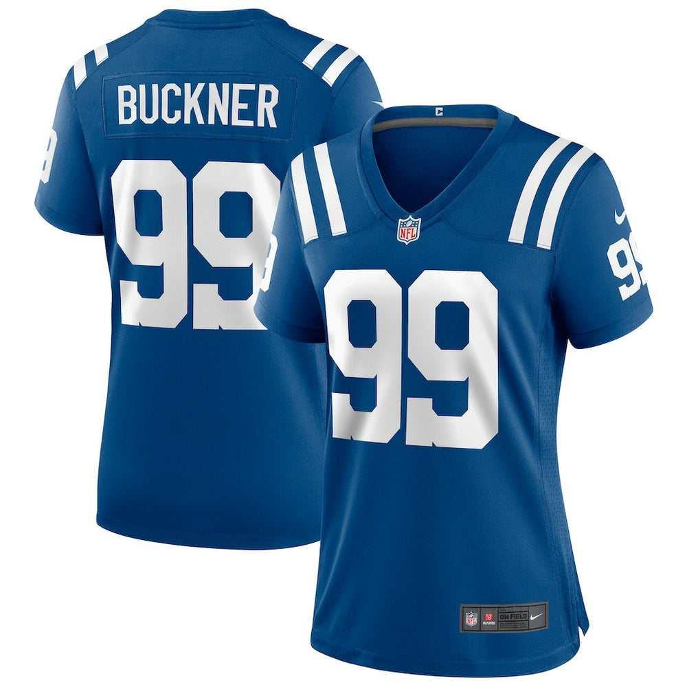 DeForest Buckner Indianapolis Colts Women's Game Player Jersey - Royal