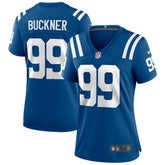 DeForest Buckner Indianapolis Colts Women's Game Player Jersey - Royal