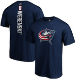 Zach Werenski Columbus Blue Jackets Playmaker T-Shirt Navy